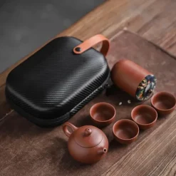 Gaiwan-Kung-Fu-Teeservice aus Keramik – tragbares Geschenk für Teeliebhaber