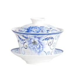 Gaiwan-Teeservice aus Keramik – 350 ml Porzellan-Teegeschirr