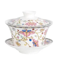 Gaiwan-Teeservice aus Keramik – 350 ml Porzellan-Teegeschirr