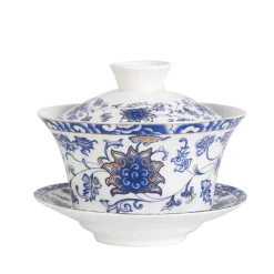 Gaiwan-Teeservice aus Keramik – 350 ml Porzellan-Teegeschirr