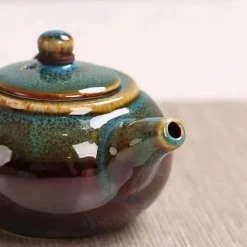 Gaiwan-Teeservice aus Keramik – Gongfu-Reise-Teekannen- und Tassenset