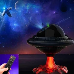 Galaktische Sternenprojektorlampe – Atmosphärenlicht am Nachthimmel