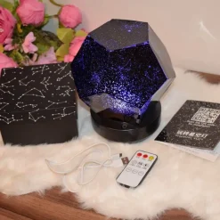 Galaxie-Nachtlichtprojektor – Sternen- und Planetarium-Lichtshow