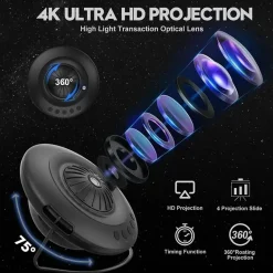 Galaxie-Projektor – LED-Sternenlicht-Nachthimmel-Projektor