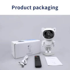 Galaxy Astronaut Night Light Room Projector