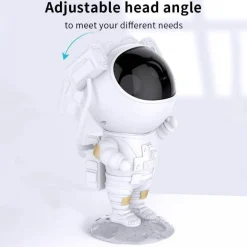 Galaxy Astronaut Night Light Room Projector