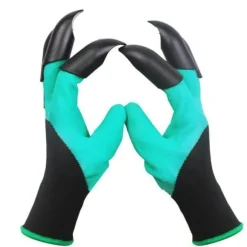 Gartenkrallenhandschuhe - Gummi-Gartenhandschuhe mit Krallenspitzen