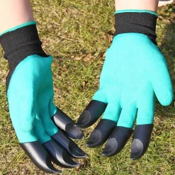 Gartenkrallenhandschuhe - Gummi-Gartenhandschuhe mit Krallenspitzen