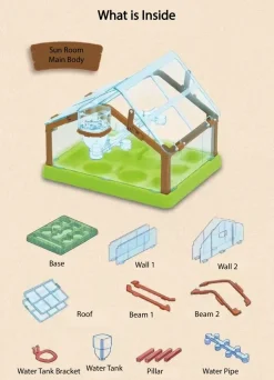 Gartenset für Kinder – Kreative Mini-Gartenaktivität zum Selbermachen für Kinder