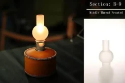 Gas Lantern - Outdoor Camping Glass Lamp