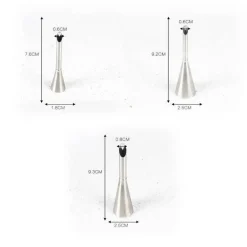 Gebäckdüsen-Set aus Edelstahl – Werkzeuge zur Kuchendekoration