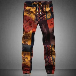 Geblümte Herren Sommerhose - Stilvolle Printhose