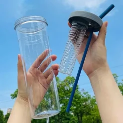 Gefilterte Wasserflasche – Trinklösung mit großem Fassungsvermögen