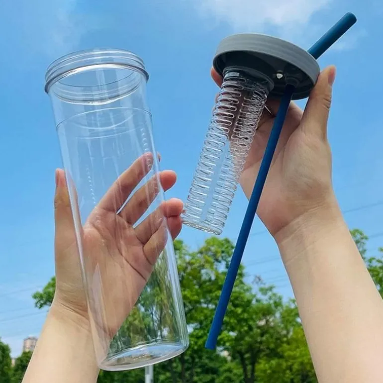 Gefilterte Wasserflasche – Trinklösung mit großem Fassungsvermögen