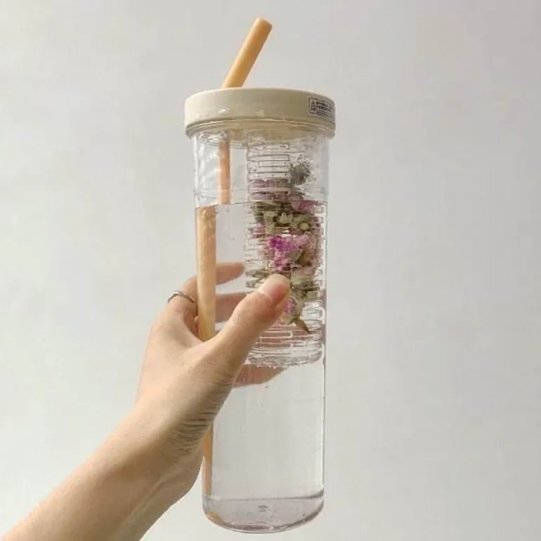 Gefilterte Wasserflasche – Trinklösung mit großem Fassungsvermögen