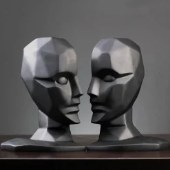 Gehirn-Skulptur-Kunst – Kreatives Wohndekor-Stück