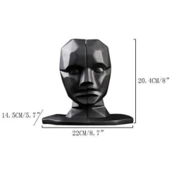 Gehirn-Skulptur-Kunst – Kreatives Wohndekor-Stück