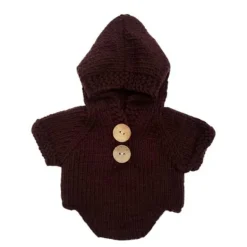 Gehäkelter Strampler für Neugeborene – Gestricktes Babykostüm-Outfit