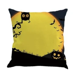 Geister-Halloween-Kissenbezüge – weiches, gruseliges Dekor