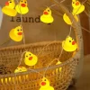 Gelbe Ente LED-Lichterkette - Süße Dekolichter