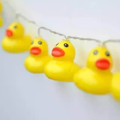 Gelbe Ente LED-Lichterkette - Süße Dekolichter