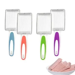 Gemüsehobel aus Edelstahl – Rutschfester Tomatenschneider