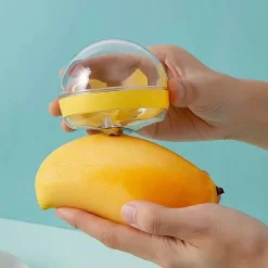 Gemüseschäler mit Aufbewahrungsbehälter – Organizer für Küchenutensilien