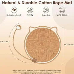 Gemütliche Katzenmatte – Plüschiges und bequemes Bett für Ihren Katzenfreund