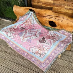 Gemütliche nordische Outdoor-Decke – Boho-Sofabezug für die Dekoration von Zuhause und Hotels