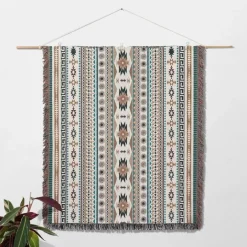 Gemütliche nordische Outdoor-Decke – Boho-Sofabezug für die Dekoration von Zuhause und Hotels