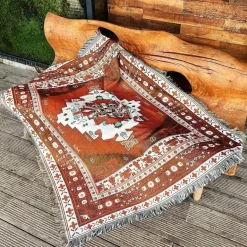 Gemütliche nordische Outdoor-Decke – Boho-Sofabezug für die Dekoration von Zuhause und Hotels