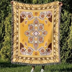 Gemütliche nordische Outdoor-Decke – Boho-Sofabezug für die Dekoration von Zuhause und Hotels