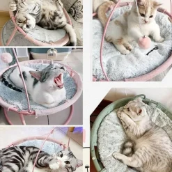 Gemütliches Haustierliegebett – Entspannungsort für Haustiere