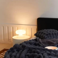 Genevieve Pelz-Überwurfdecke – weiche, gemütliche Dekodecke