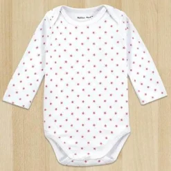Gentleman Baby Body - Weißer Langarm-Strampler
