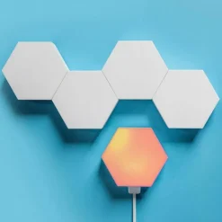 Geometric LED Night Light - Creative Home Decor Accent
