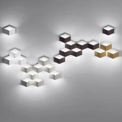 Geometric LED Wall Light - Modern Creative Illumination