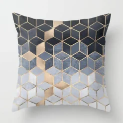 Geometrische Dreieck-Kissenbezüge - Dekorative Kissen mit unregelmäßigem Muster