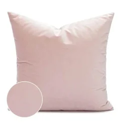 Geometrische rosa getuftete Kissenbezüge - bestickte Kissenbezüge