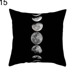 Geometrische schwarz-weiße Kissenbezüge - Moderne dekorative Kissenbezüge