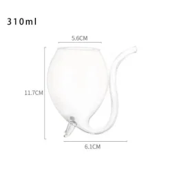 Geometrische Wein- und Cocktailgläser – Kreatives Trinkgeschirr-Set