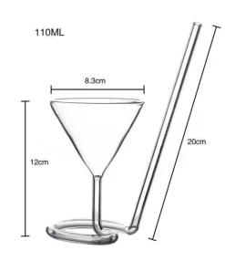 Geometrische Wein- und Cocktailgläser – Kreatives Trinkgeschirr-Set