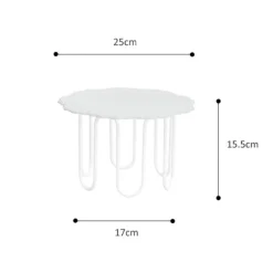 Geometrischer Tortenständer – Kreative Dessertpräsentation