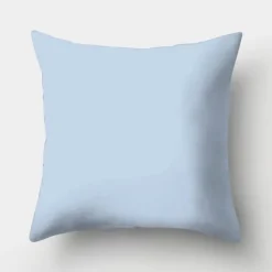 Geometrisches hellblaues Kissenbezug-Set - Nordische dekorative Bettwäsche