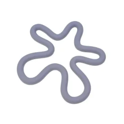 Geometrisches Silikon-Tischset mit rutschfesten Untersetzern und hitzebeständigem Topflappen