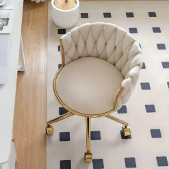 Gepolsterter Akzentstuhl – Stilvoller Caroline-Stuhl