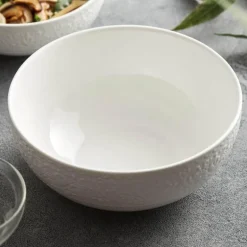 Geprägte Keramikschale – Dekoratives Geschirr für die Inneneinrichtung