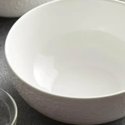 Geprägte Keramikschale – Dekoratives Geschirr für die Inneneinrichtung