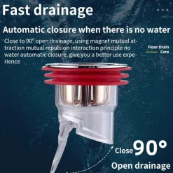 Geruchsneutralisierender Abflussfilter – Universelle Badezimmerlösung