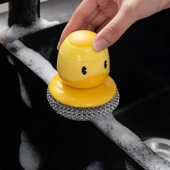 Geschirrschrubber in Entenform – Niedliches Küchenreinigungswerkzeug